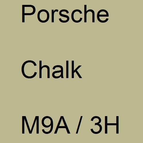 Porsche, Chalk, M9A / 3H.